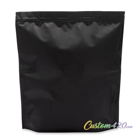 Lb Mylar Bag Black Clear Premium Storage Solution