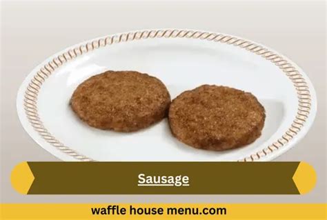 Sausage Waffle House Calories Price January 2025