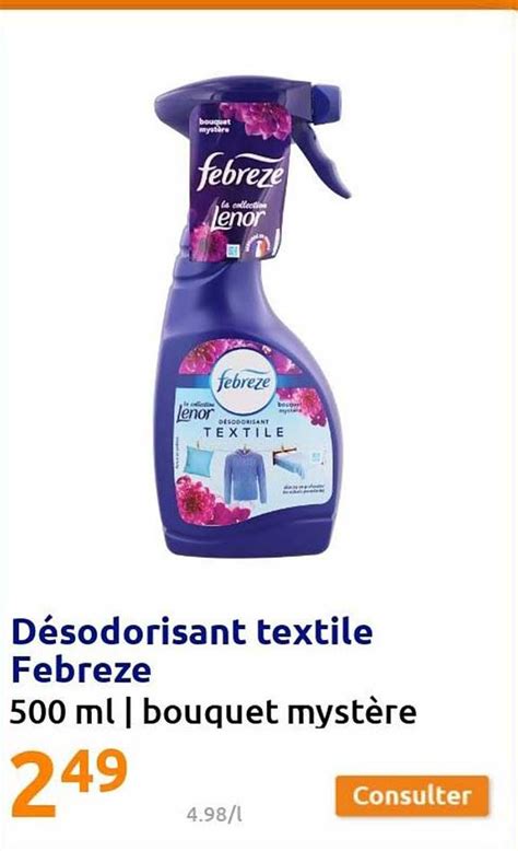 Promo D Sodorisant Textile Febreze Chez Action Icatalogue Fr