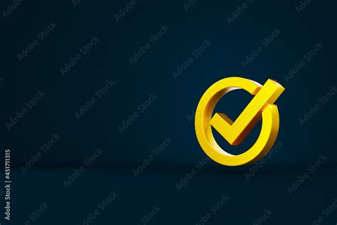 Standard Quality Control Certification Assurance Guarantee Check Mark