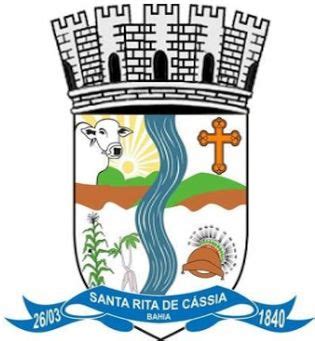 Bras O Do Santa Rita De C Ssia Bahia Coat Of Arms Crest Of Santa