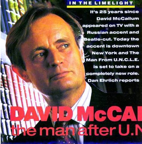 David McCallum: The man after UNCLE