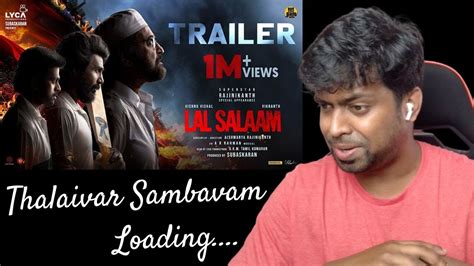 LAL SALAAM Trailer Reaction Superstar Rajinikanth AR Rahman M