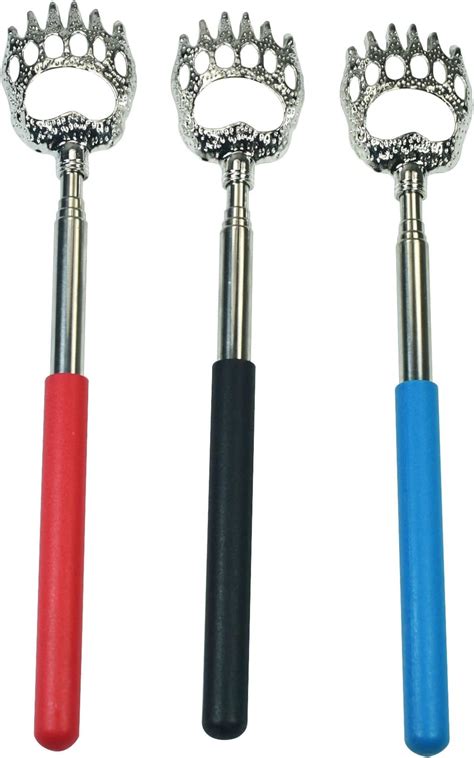 4pcs Portable Extendable Back Scratchertelescoping Back