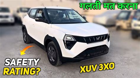 Mahindra XUV 3XO Safety Rating Kitni XUV 3XO Car Build Quality