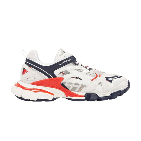 Buy Balenciaga Track2 Sneaker White Blue Red 568614 W3ae2 1248 Goat