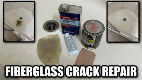 How To Repair A Fiberglass Crack In A Shower Diy Step By Step