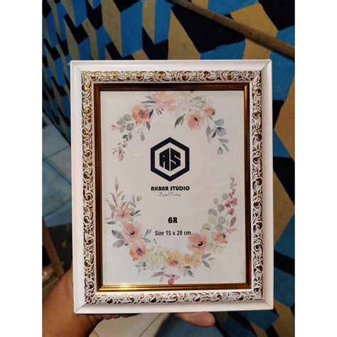 Jual Figura Frame Bingkai Foto R Size X Cm Shopee Indonesia