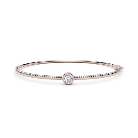 The Forevermark Tribute Collection Beaded Round Diamond Bracelet