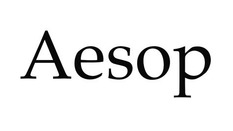 How To Pronounce Aesop Youtube