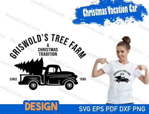 christmas vacation car svg - Bundle Cricut