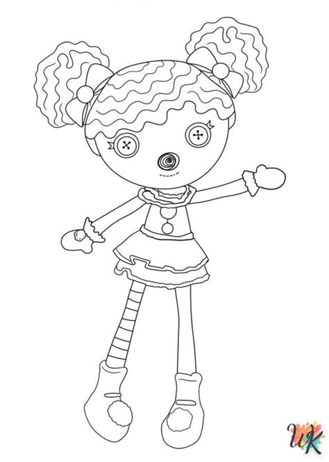 Dibujos Para Colorear Lalaloopsy Actividades Educativas