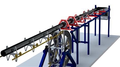 No Problem With The Curve Rail Running Conveyor Solutions Quarry