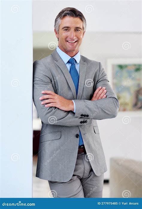 Make Success Your Own Portrait Of A Smiling Mature Businessman