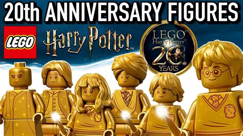 Lego Harry Potter Th Anniversary Golden Minifigures Officially