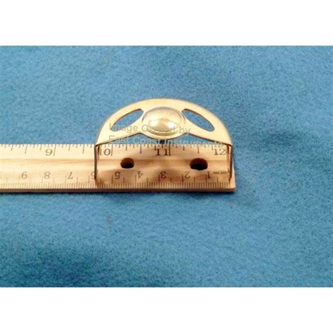 Generic Low C Eb D Alto Saxophone Key Guard Cover Sax Brass Gold