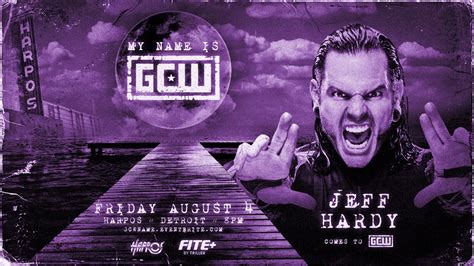 Jeff Hardy To Make His Gcw Debut