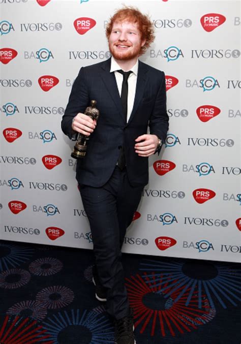 The 60th Ivor Novello Awards Ed Sheeran Photo 38500884 Fanpop