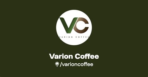 Varion Coffee Instagram Facebook Linktree