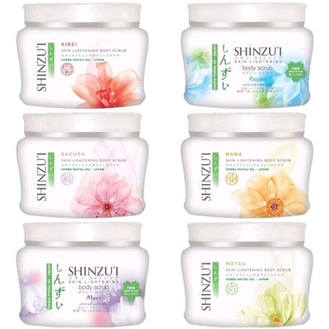 Jual SHINZUI SKIN LIGHTENING BODY SCRUB 200gr Shopee Indonesia