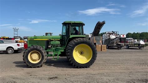 John Deere 4960 Tractor 117305 YouTube