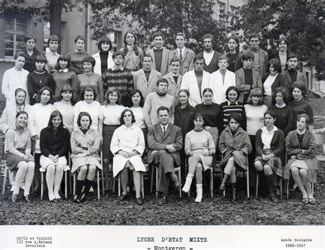 Photo De Classe Philo 4 De 1967 Lycée De Montgeron Copains Davant