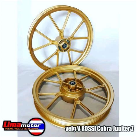 Jual Velg V ROSSI Cobra GP Wheel Jupiter Z Copy Daytona Hitam Di