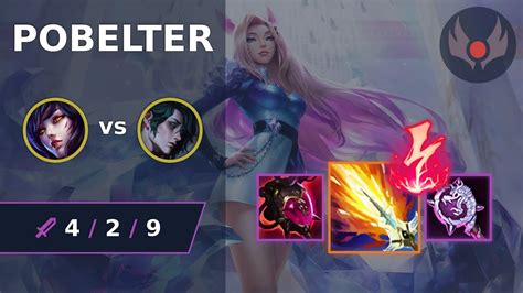 Pobelter Ahri Mid Vs Hwei Na Grandmaster Lol Season Youtube