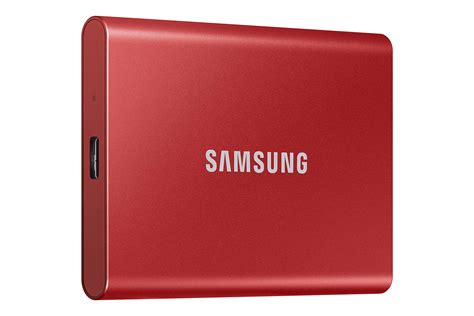 SAMSUNG T7 1TB, Portable SSD, up to 1050MB/s, USB 3.2 Gen2, Gaming ...