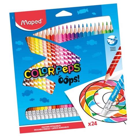 Crayons Couleurs Color Peps Maped R F Nova Bureau