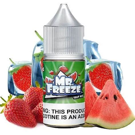 Mr Freeze Strawberry Watermelon Frost Salt 30ml Positive Burn