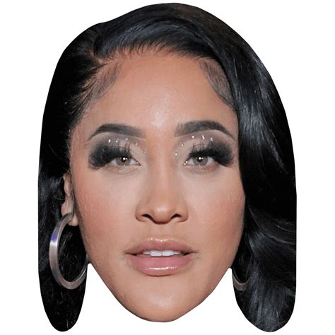 Natalie Nunn Make Up Mask Celebrity Cutouts