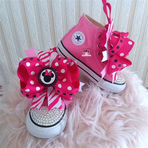 Minnie Mouse Shoe Minnie Mouse Bling Shoesminnie Mouse 1st