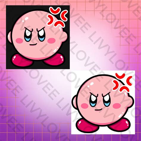 Kirby Emote Pack - Etsy