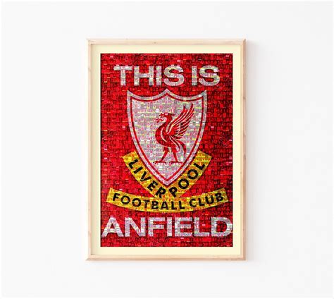 This Is Anfield Liverpool Poster Liverpool FC Football Print You