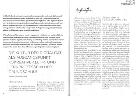 PDF Welche Merkmale Kokreativer Auseinandersetzung Von Lernenden Mit