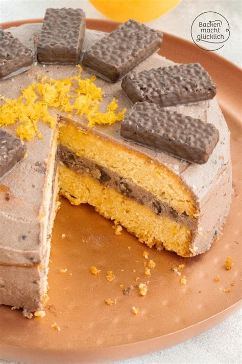 Köstliche Schokoladen Orangen Torte Backen macht glücklich