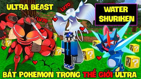 MINECRAFT PIXELMON 31 NOOB THU PHỤC POKEMON ULTRA BEAST VÀ HỌC TUYỆT