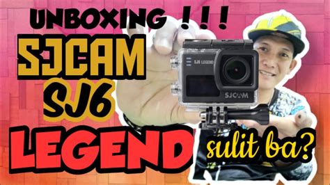 For Vlogging Action Camera Unboxing Sjcam Sj Legend Sulit Ba Sa