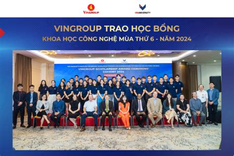 Vingroup Awards Billion Vnd In Science And Technology Scholarships