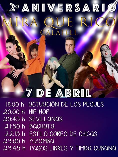 ANIVERSARIO MIRA QUE RICO - go&dance