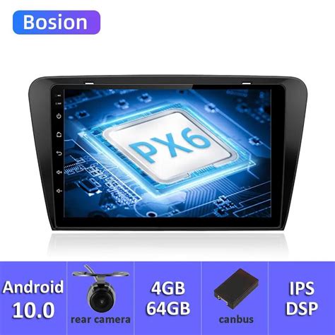 Bosion Reproductor Multimedia Con Android 10 Y Navegación Gps Para