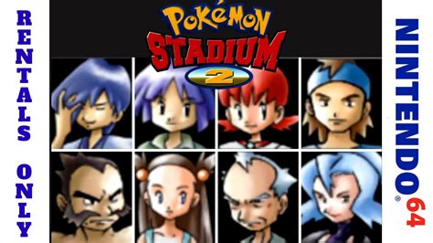 Pokemon Stadium All Johto Gym Leaders Battles No Commentary