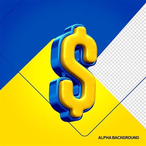 Alfabeto Amarillo Con Signo De Cifrado D Azul Archivo Psd Premium