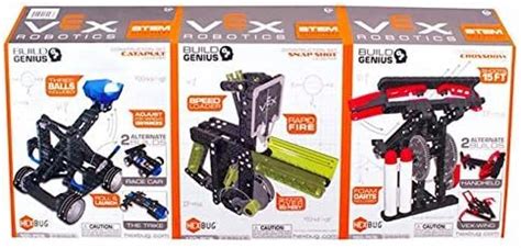 Hexbug Vex Robotics Bundle Snap Shot Crossbow Catapult Packs