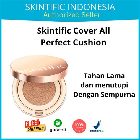 Skintific Cover All Perfect Cushion High Coverage Poreless Flawless