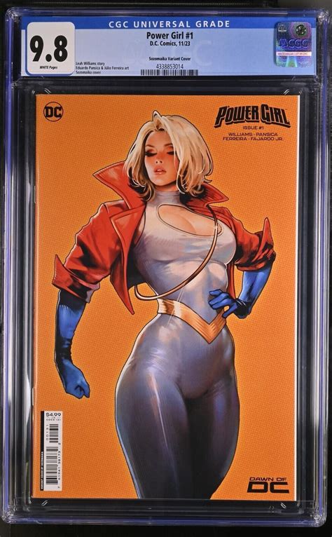 Power Girl Cgc St Appearance Of Amalak Sozomaika Variant Cover