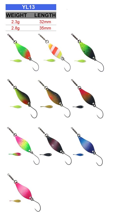 2 3g 2 8g Copper Twisted Fishing Trout Spoon Uv Colors Fishing Lures