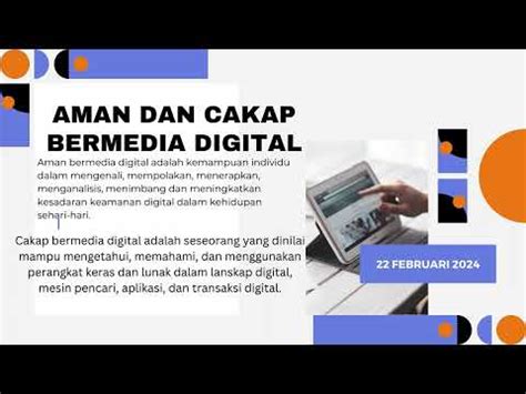 Aman Dan Cakap Bermedia Sosial Latsarcpns2024 YouTube