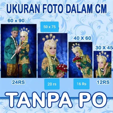 Jual Cetak Foto Ukuran Besar 12Rs 16Rs 20Rs Dan 24 Rs Shopee Indonesia